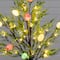 3ft. Pre-Lit Artificial Easter Egg Twig Tree with Greens and 40 Warm White LED Lights